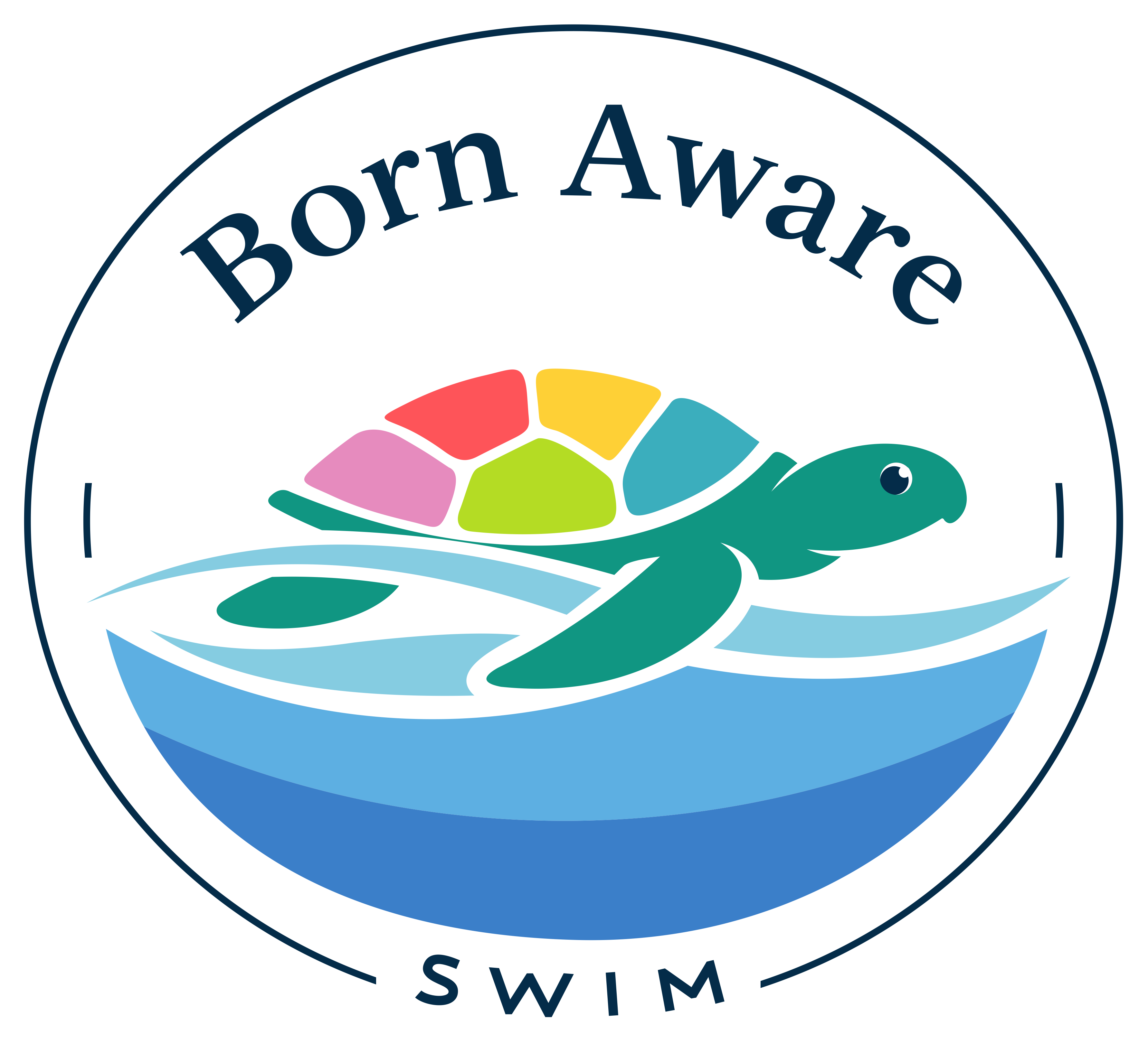 BORN AWARE SWIM LOGO